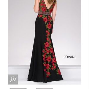 Jovani Floral evening gown